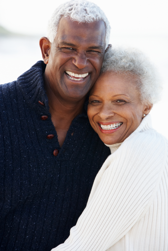 senior African American couple